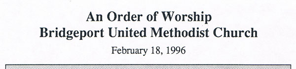 Bulletin February 18, 1996