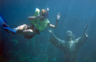 Snorkeling with Jesus