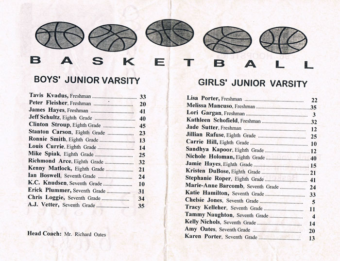 Basketball Program